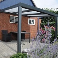 diy polycarbonate veranda