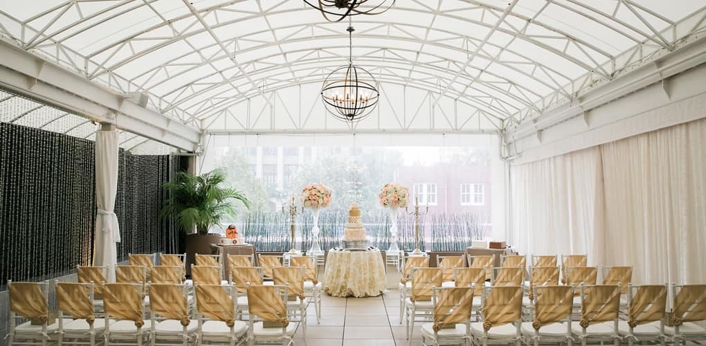 veranda hotel wedding package
