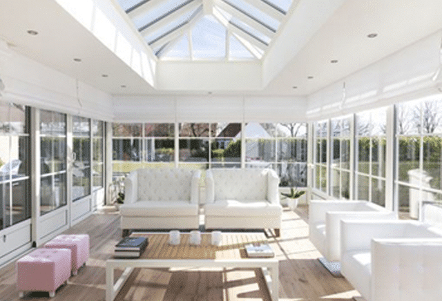 moderne veranda inrichting