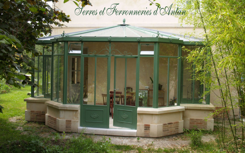 veranda ferronnerie d'antan
