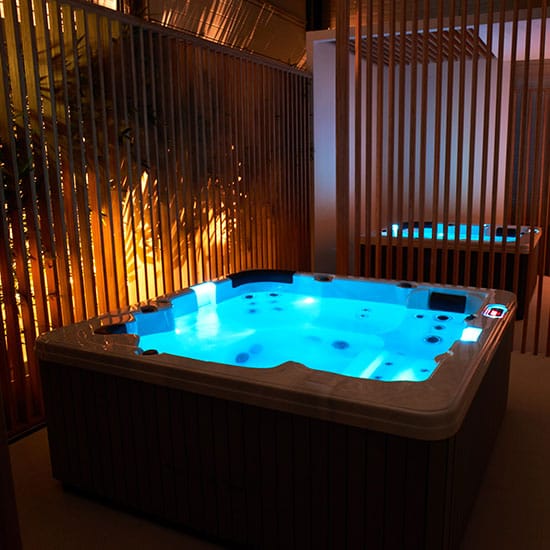 veranda voor jacuzzi
