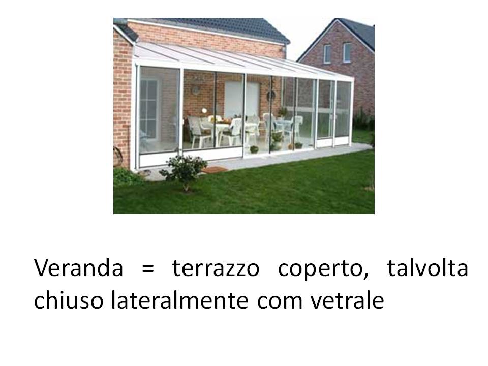 differenza tra veranda e loggia