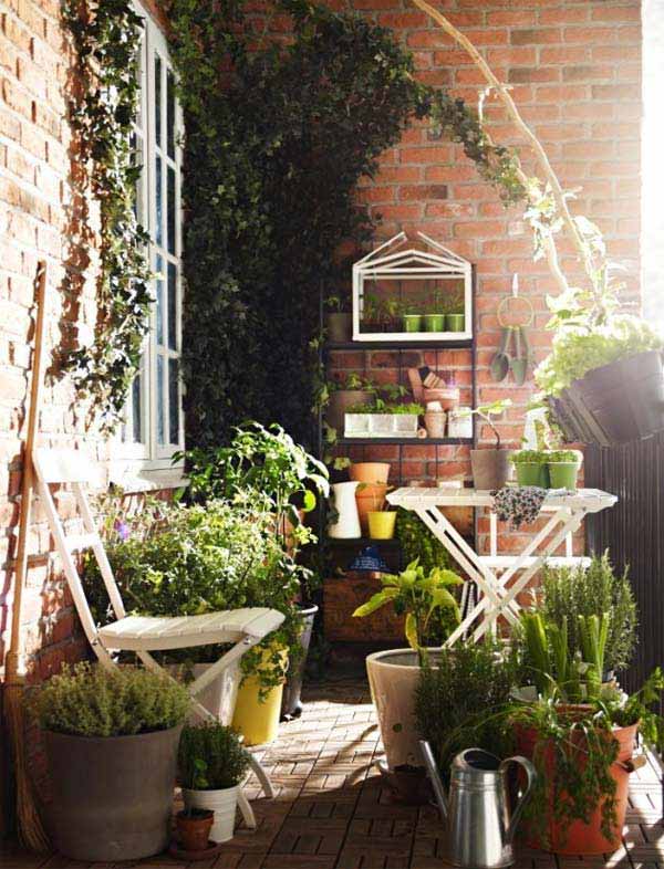veranda gardening
