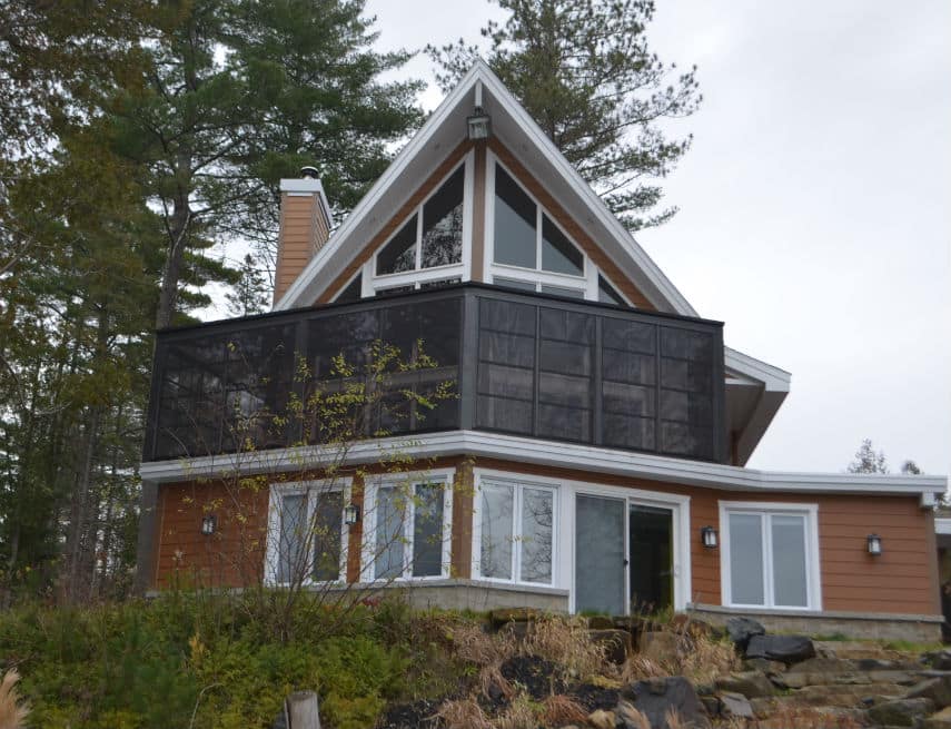 modele veranda en hauteur