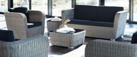 mobilier rotin veranda