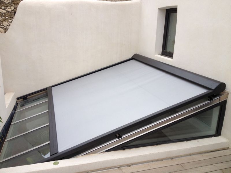 volet roulant pour toiture de veranda