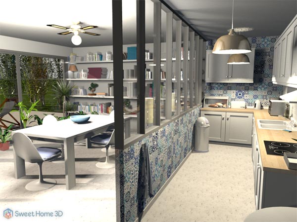 veranda sweet home 3d
