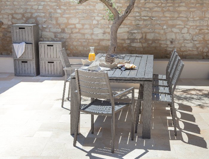table et chaise pour veranda