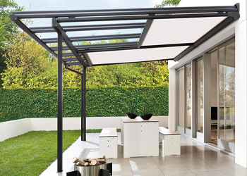 polycarbonate transparent veranda