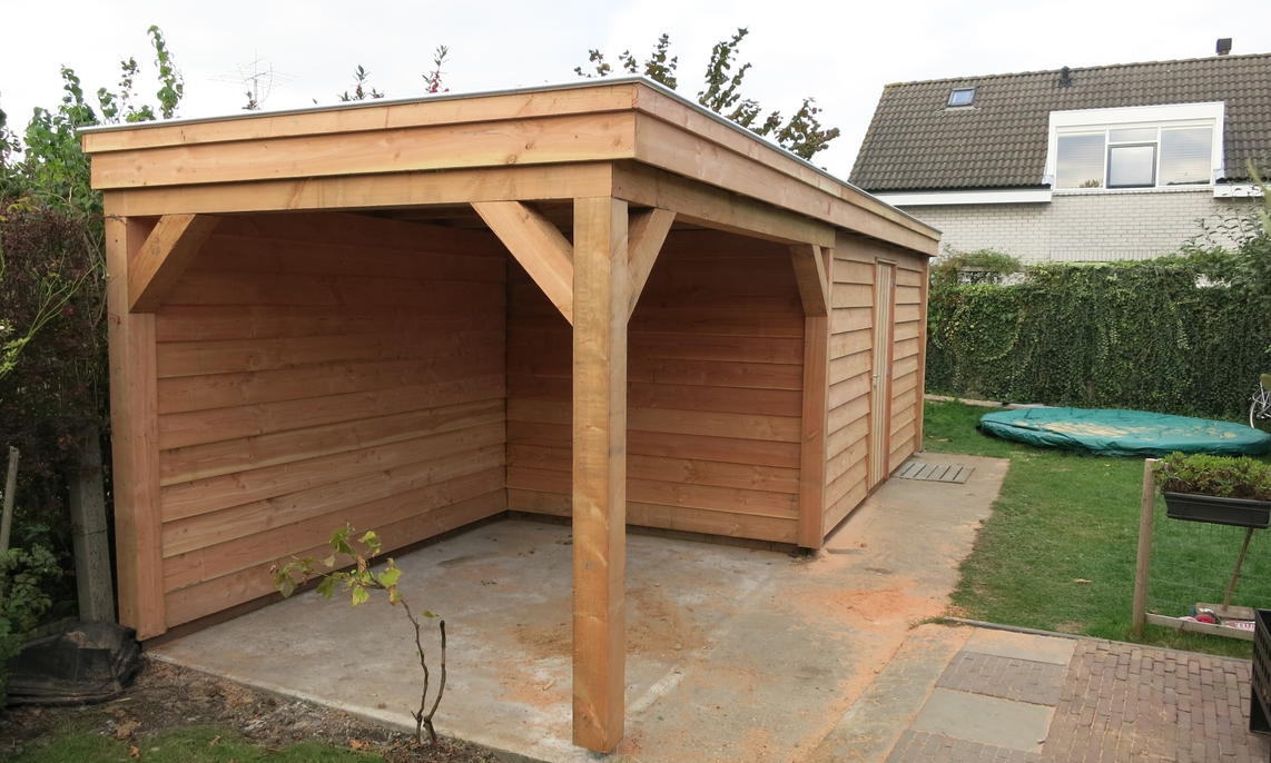 veranda hout