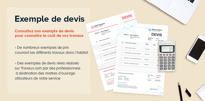 veranda exemple devis