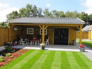 tuinhuis veranda garage