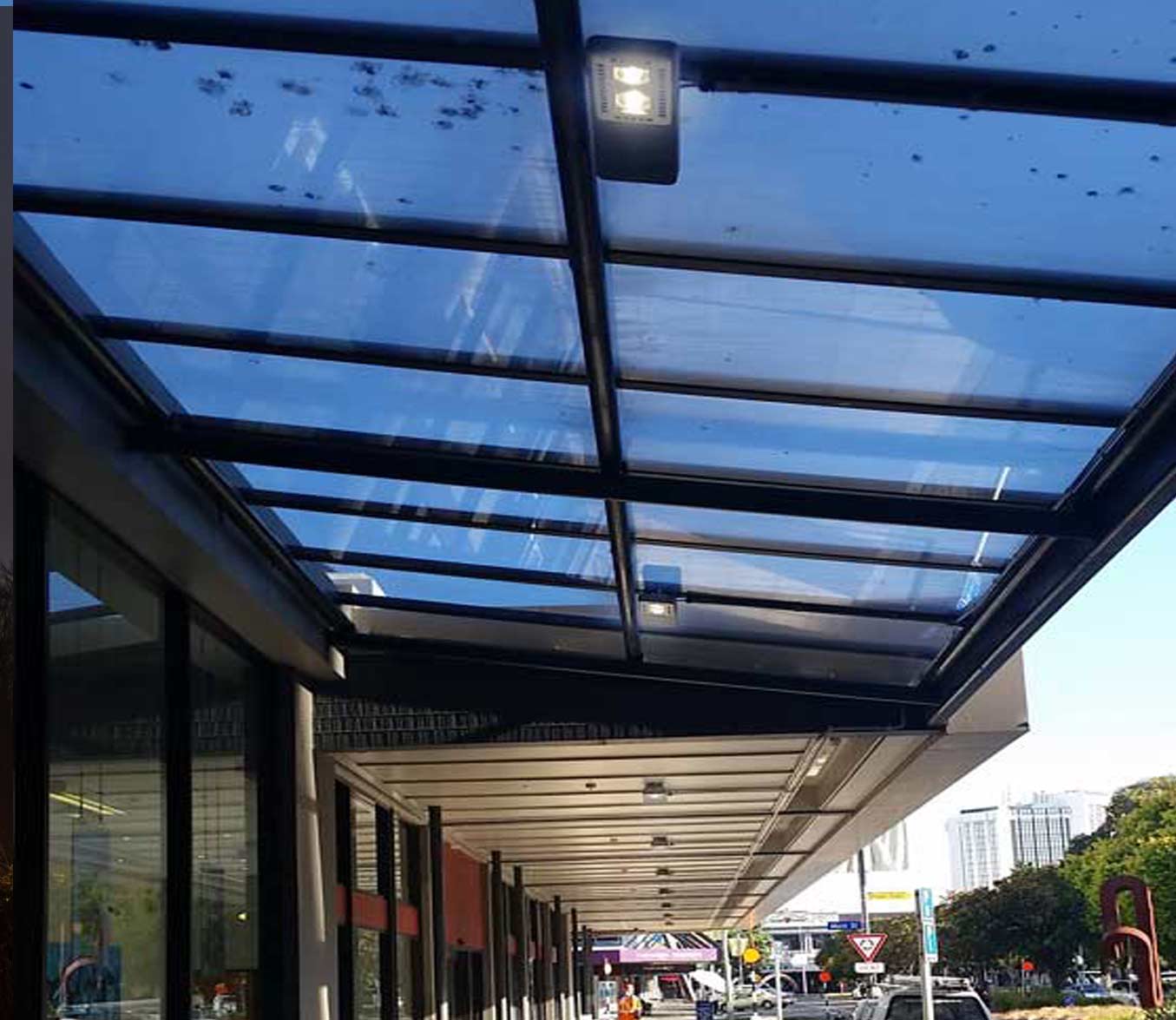under verandah light