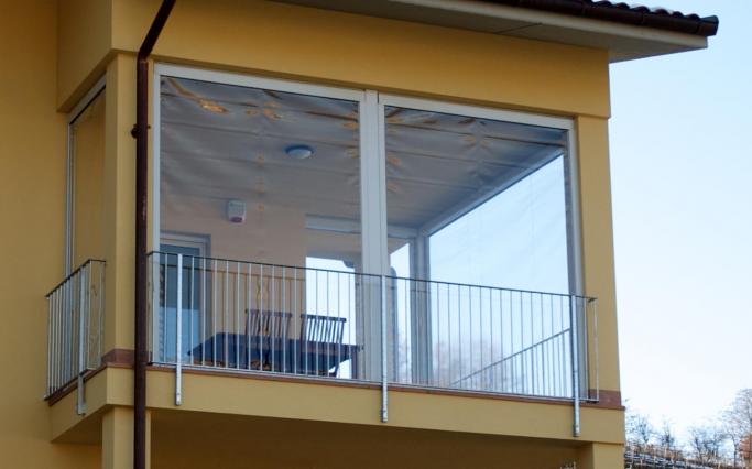 veranda balcone fai da te