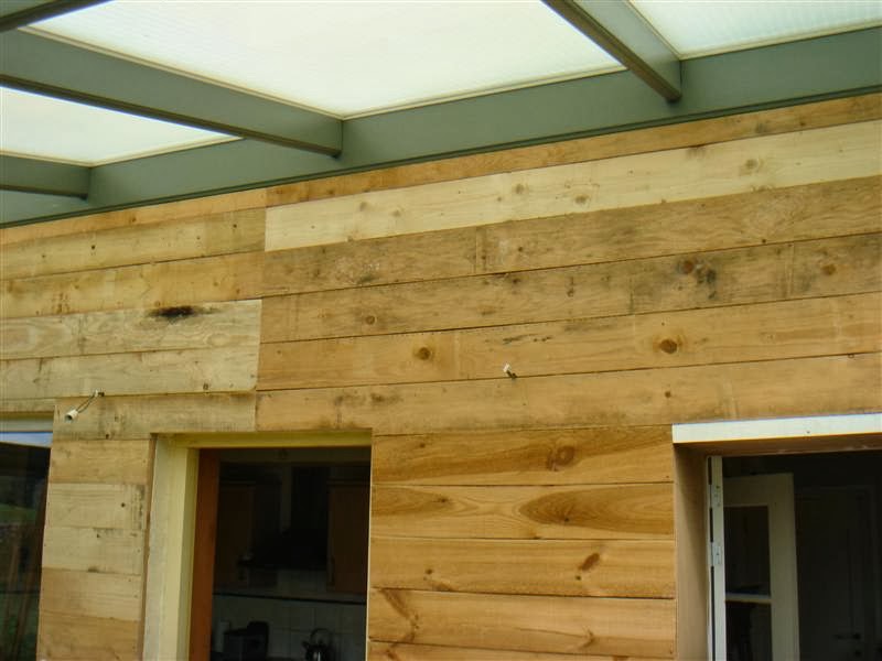 lambris bois veranda