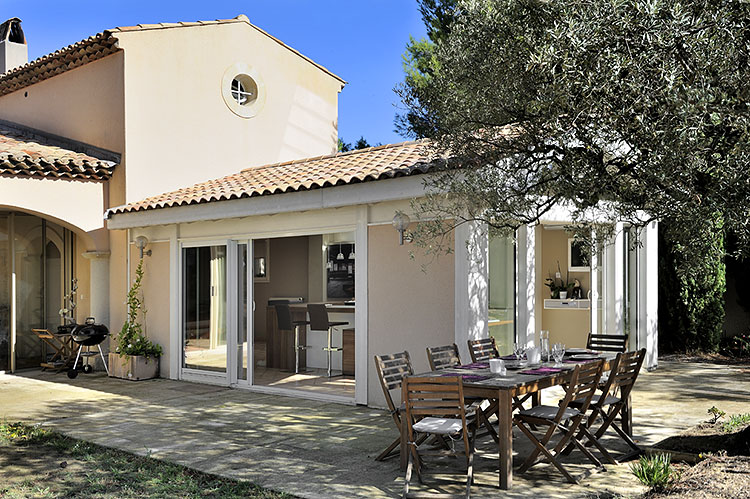 veranda sur maison provencale