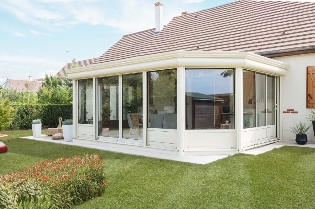 fenetre veranda rideau
