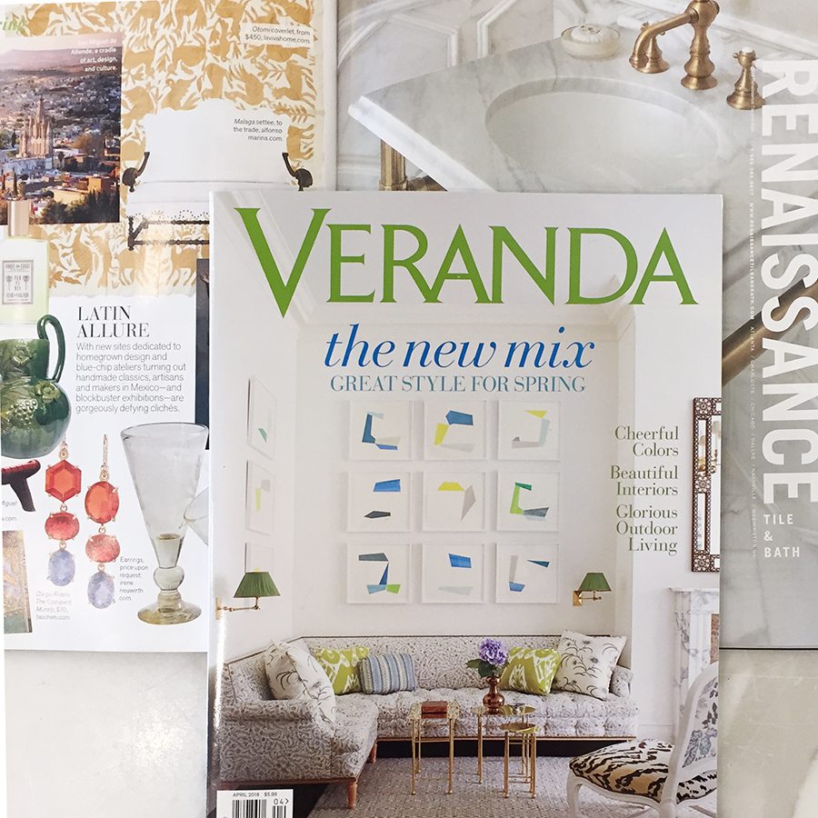 veranda magazine march 2018