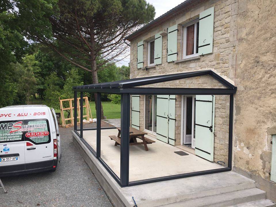 veranda en pvc ou alu