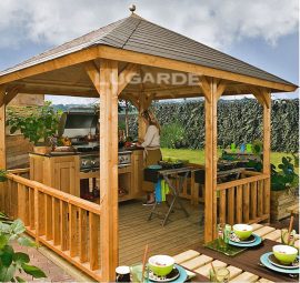 wooden veranda design