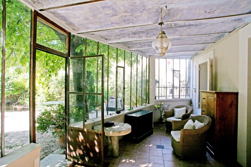 veranda jardin a vendre