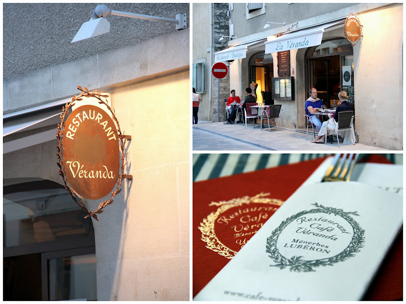 veranda restaurant menerbes france