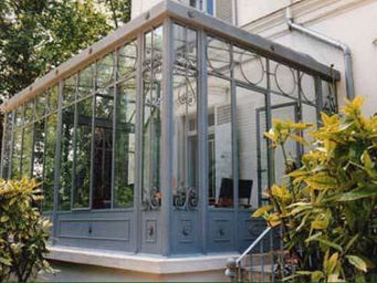 veranda ferronnerie d'antan