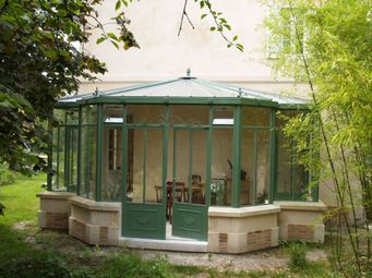 veranda ferronnerie d'antan