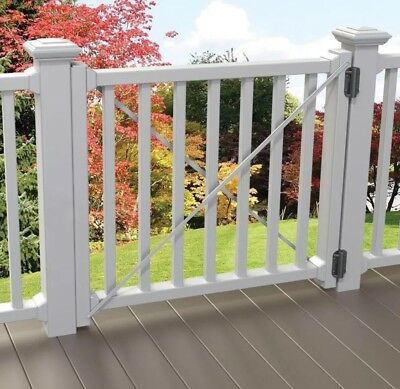 veranda vinyl deck gate kit