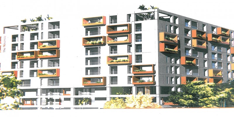 commercial area veranda