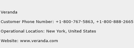 veranda magazine customer service telephone number
