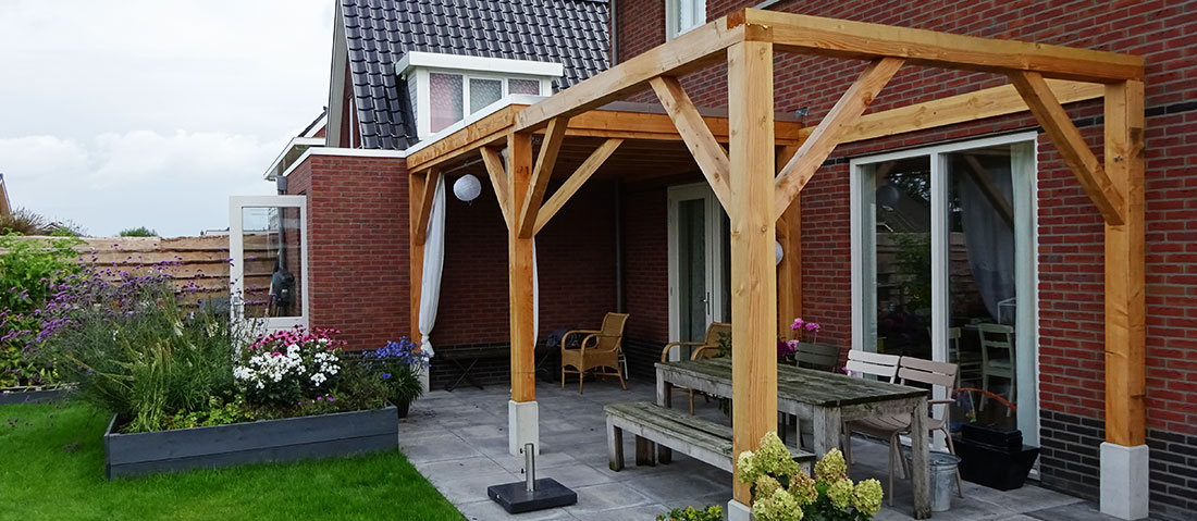 betonnen veranda
