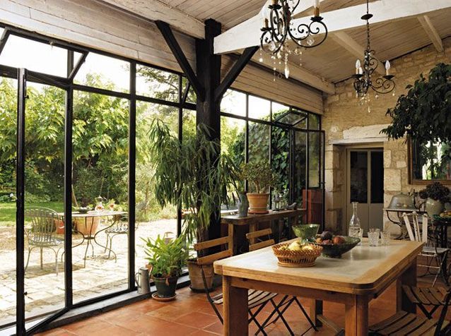 veranda pour maison ancienne