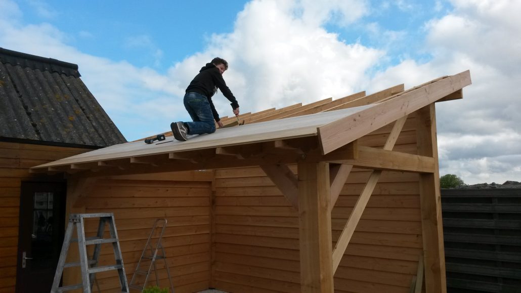 veranda voor garage
