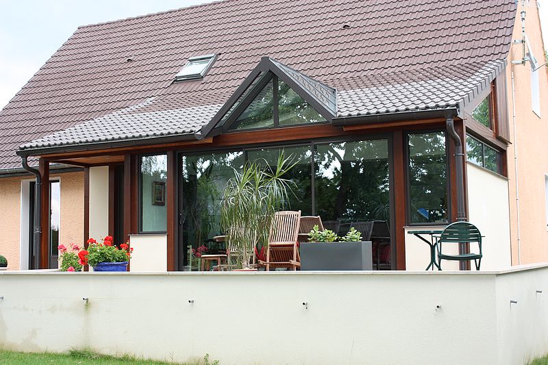 veranda bois jura