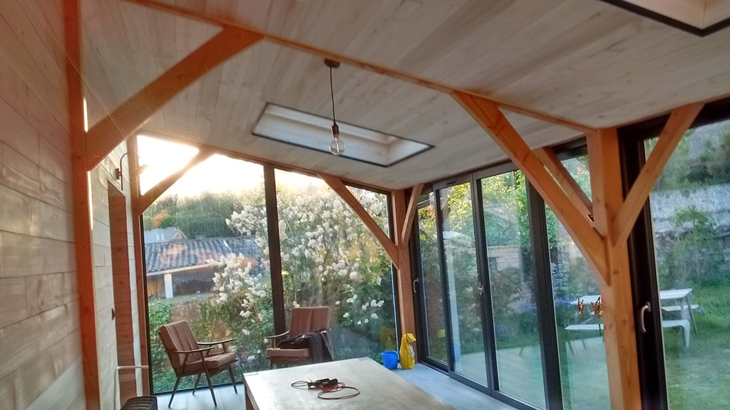 fournisseur de veranda en bois