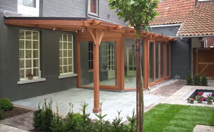 veranda pergola bois