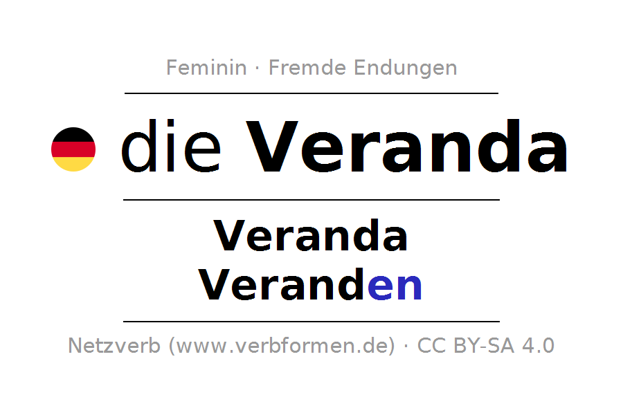 veranda definition deutsch