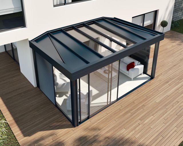 fabrication veranda alu