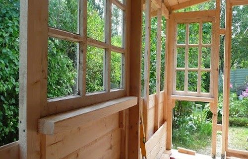 veranda du jardin