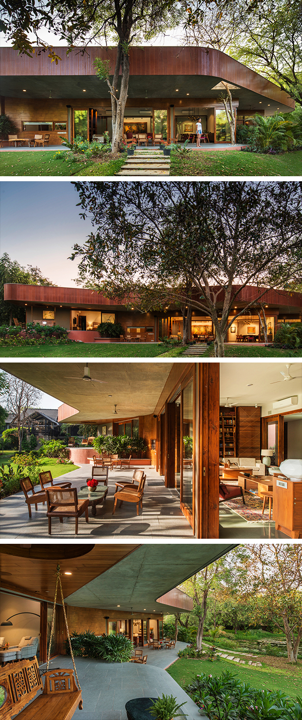 cantilevered verandah design