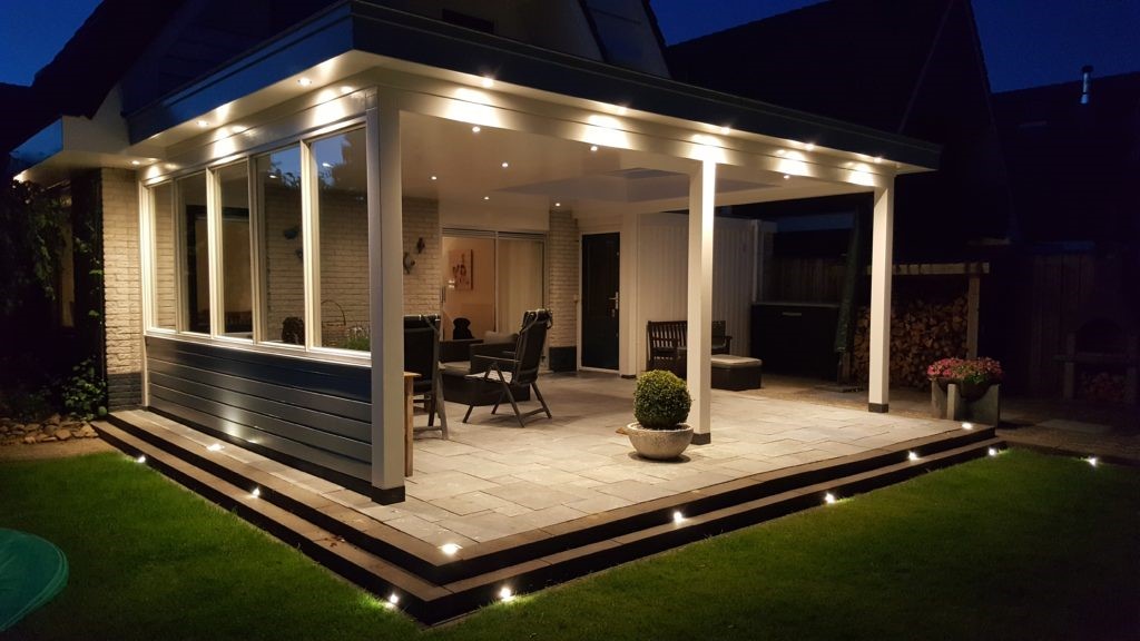 moderne veranda inrichting