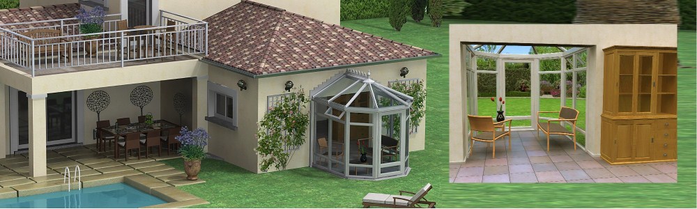 veranda en kit pologne