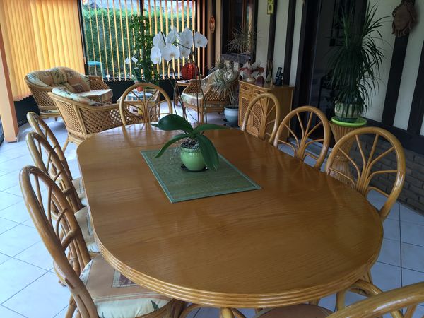 mobilier veranda occasion