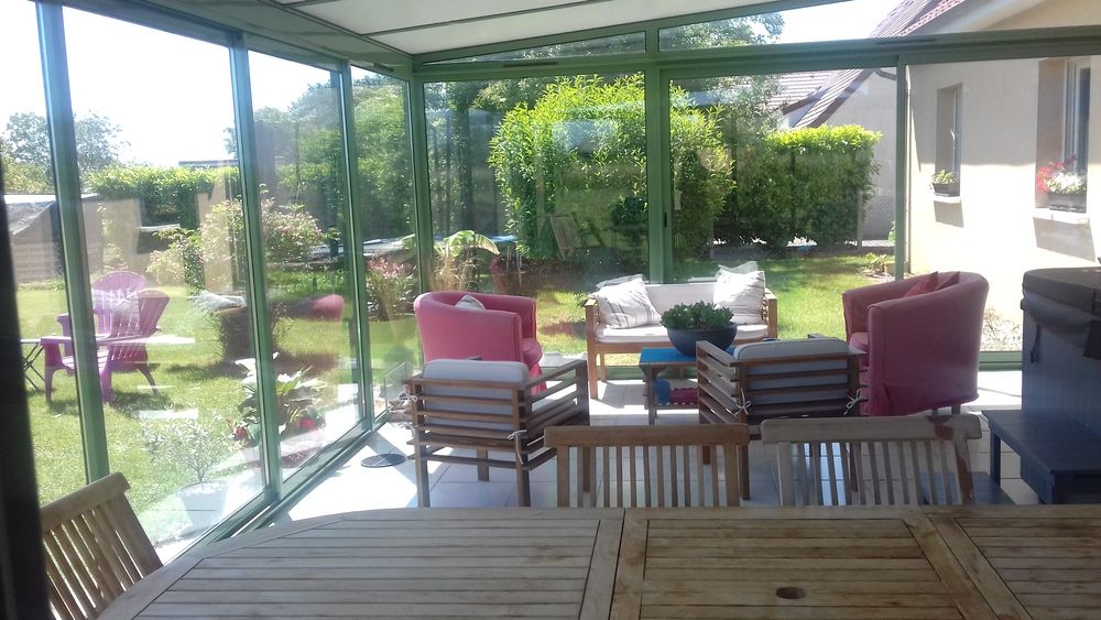 veranda en lotissement