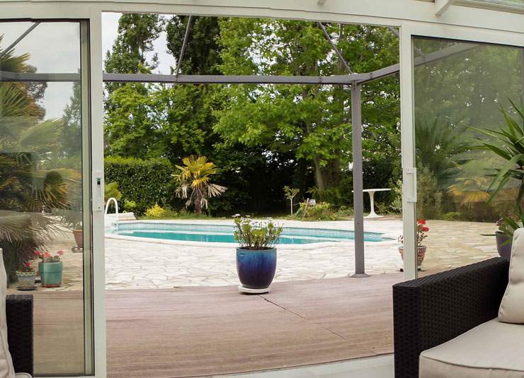 veranda en lotissement