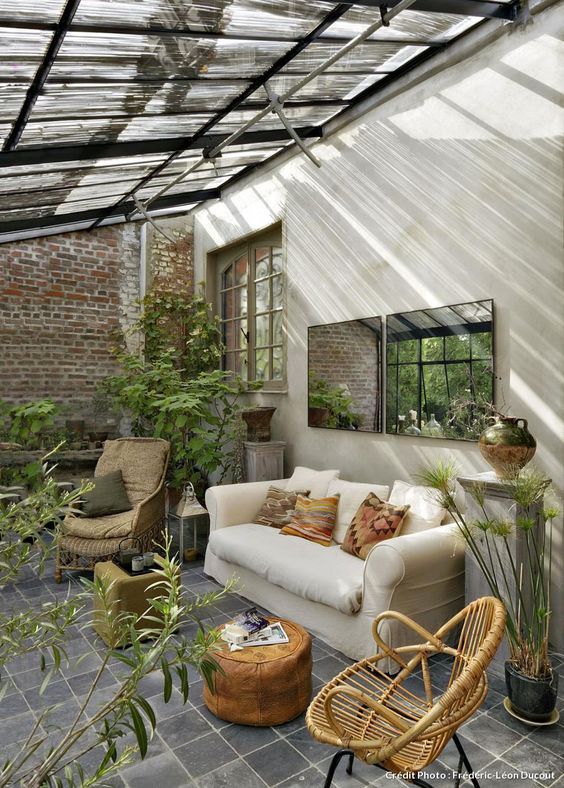 veranda fleurie