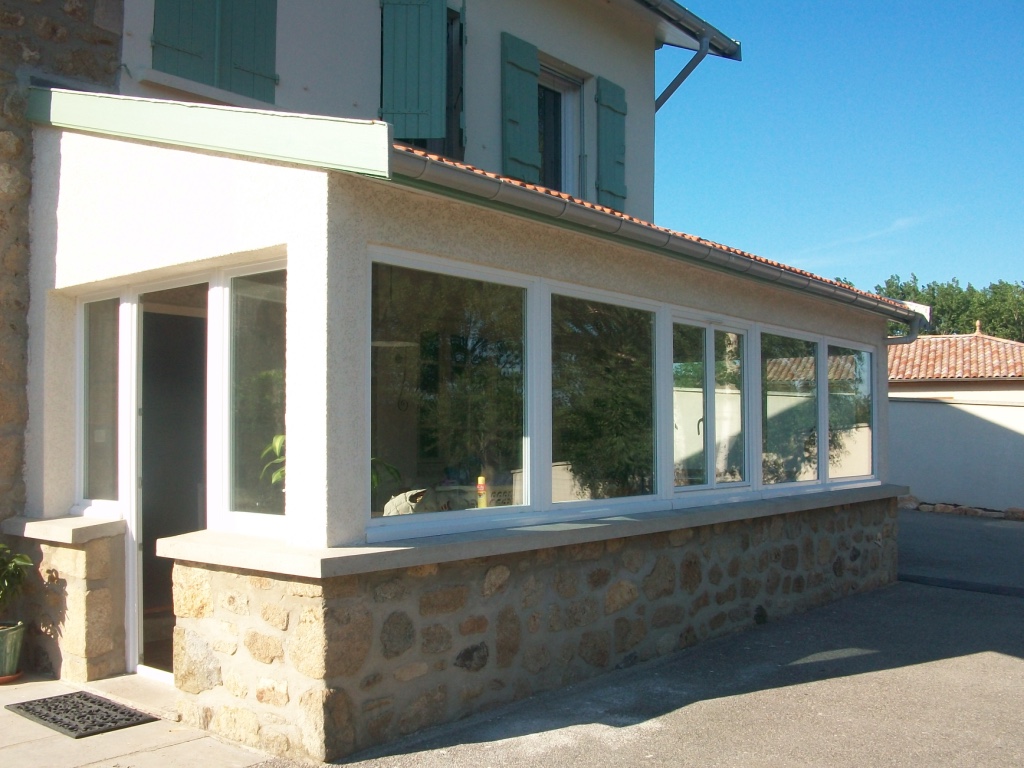 construire une veranda en beton