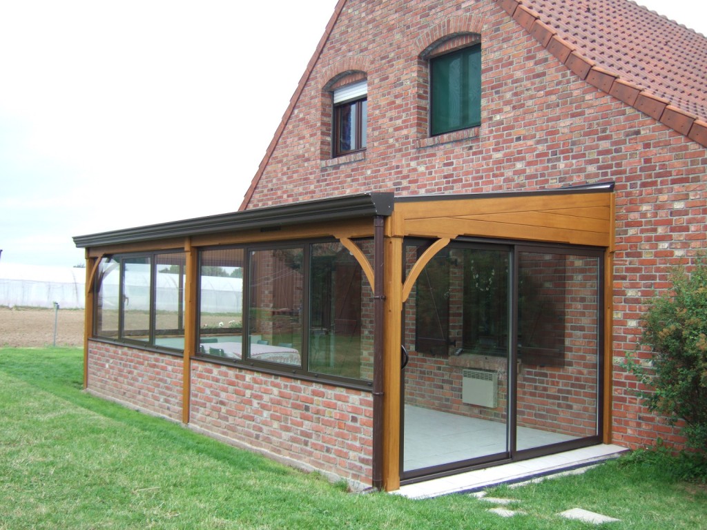 creer une veranda en bois