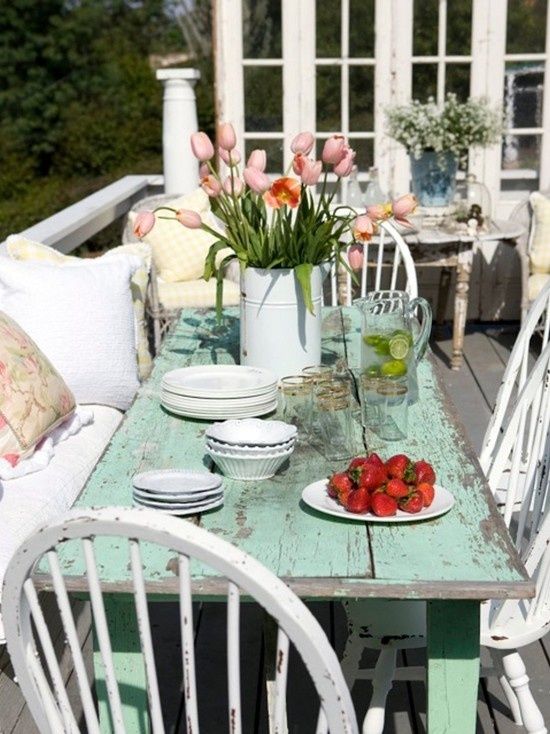 deco veranda shabby